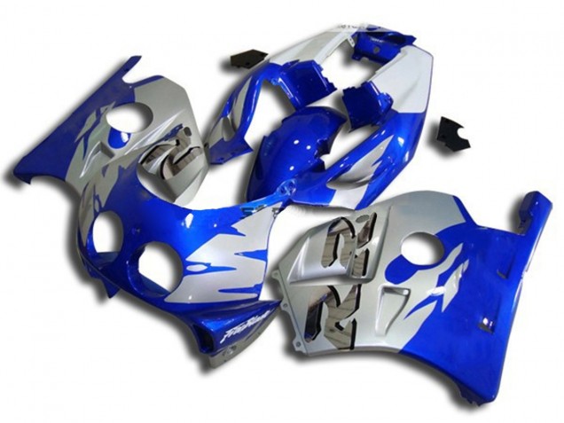 1990-1998 Blue Silver and White Honda CBR250RR Fairings Canada 1990-1998 Blue Silver and White Honda CBR250RR Fairings Canada