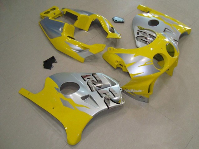 1990-1998 Yellow Silver Honda CBR250RR Fairings Canada 1990-1998 Yellow Silver Honda CBR250RR Fairings Canada