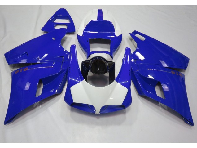 1993-2005 Gloss Blue & White Ducati 996 748 916 998 Fairings Canada 1993-2005 Gloss Blue & White Ducati 996 748 916 998 Fairings Canada