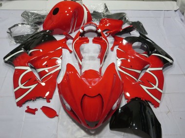 1997-2007 Black and White Suzuki GSXR 1300 Fairings Canada