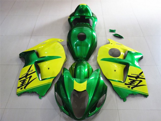 1997-2007 Green and Yellow Suzuki GSXR 1300 Fairings Canada
