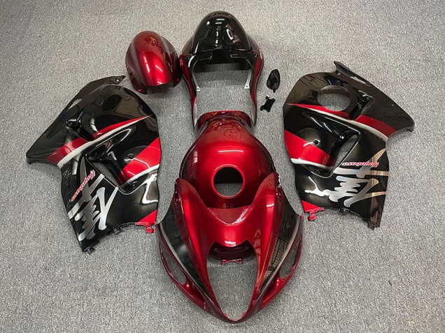 1997-2007 Maroon and Black Style Suzuki GSXR 1300 Fairings Canada 1997-2007 Maroon and Black Style Suzuki GSXR 1300 Fairings Canada