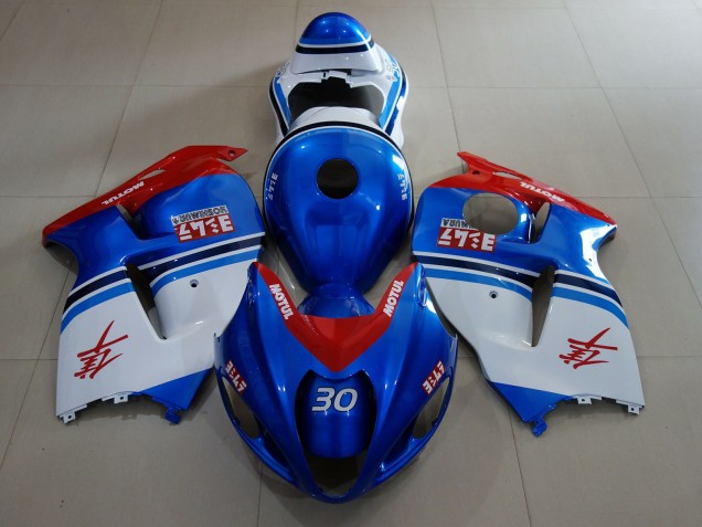 1997-2007 Ocean Blue & logos Suzuki GSXR 1300 Fairings Canada