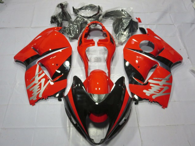 1997-2007 Red and Black Silver Decal Suzuki GSXR 1300 Fairings Canada