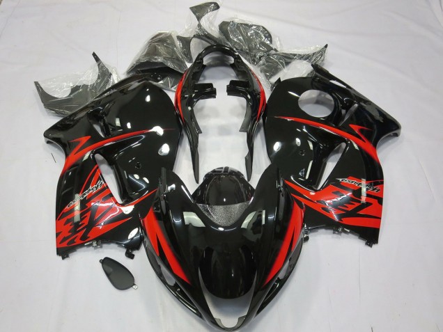 1997-2007 Red and Black Suzuki GSXR 1300 Fairings Canada 1997-2007 Red and Black Suzuki GSXR 1300 Fairings Canada