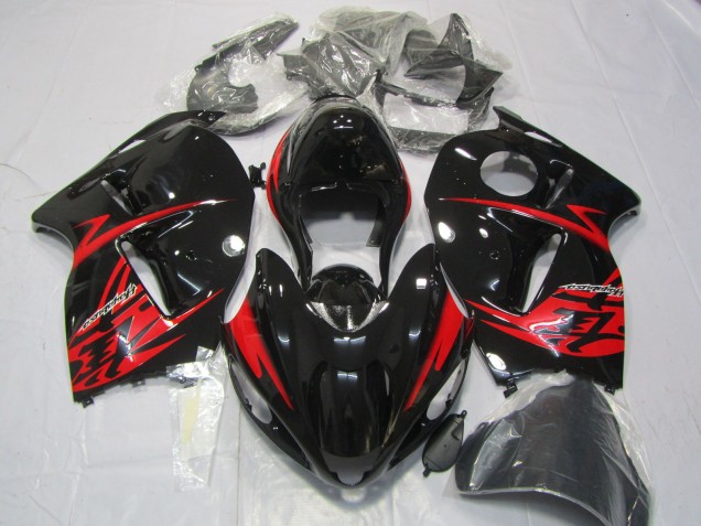 1997-2007 Red and Gloss Black Suzuki GSXR 1300 Fairings Canada