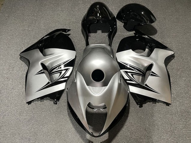 1997-2007 Silver and Black Suzuki GSXR 1300 Fairings Canada