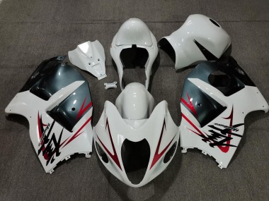 1997-2007 White Light Blue and Red Suzuki GSXR 1300 Fairings Canada