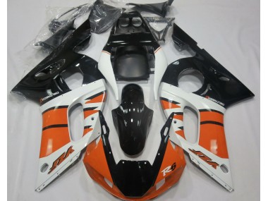 1998-2002 Gloss Orange and Black Yamaha R6 Fairings Canada