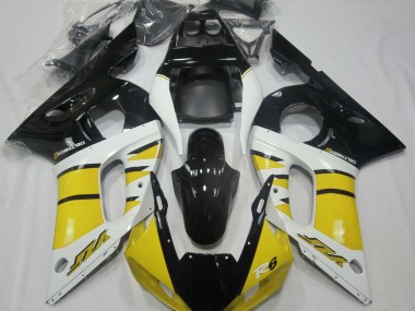 1998-2002 Gloss Yellow and Black Yamaha R6 Fairings Canada