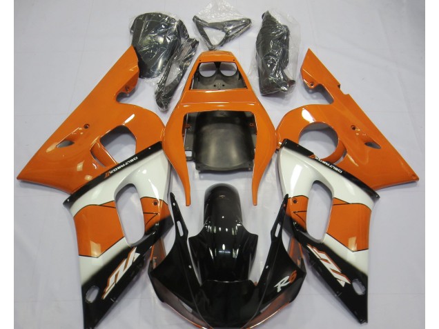 1998-2002 Orange White and Black Yamaha R6 Fairings Canada