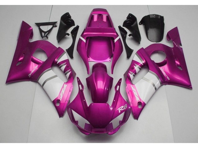 1998-2002 Pink & White Yamaha R6 Fairings Canada 1998-2002 Pink & White Yamaha R6 Fairings Canada