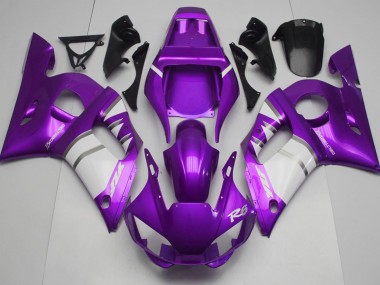 1998-2002 Purple & White Yamaha R6 Fairings Canada