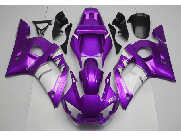 1998-2002 Purple & White Yamaha R6 Fairings Canada 1998-2002 Purple & White Yamaha R6 Fairings Canada