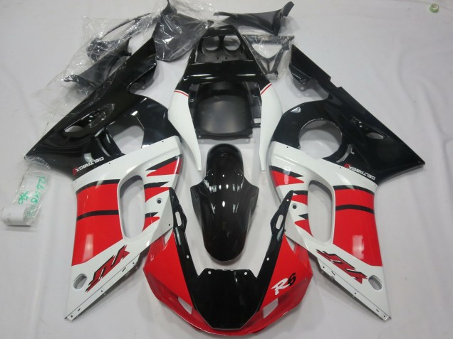 1998-2002 Red White Design Yamaha R6 Fairings Canada