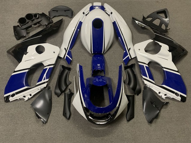 1998-2007 Dark Blue and white Yamaha YZF600 Fairings Canada 1998-2007 Dark Blue and white Yamaha YZF600 Fairings Canada