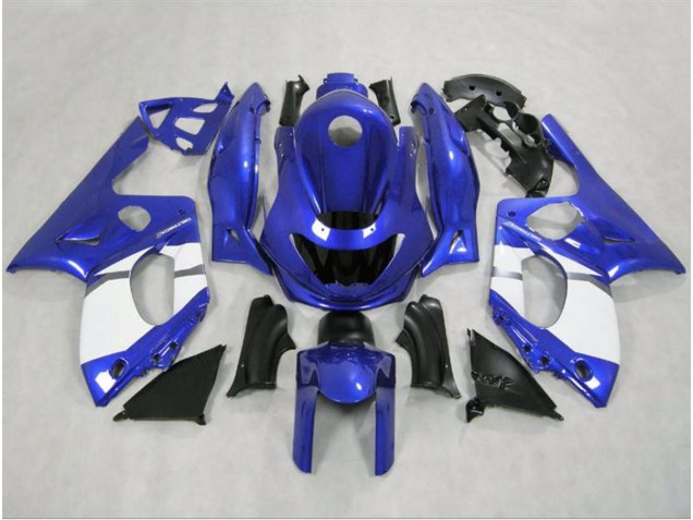 1998-2007 Gloss Blue and White Yamaha YZF600 Fairings Canada 1998-2007 Gloss Blue and White Yamaha YZF600 Fairings Canada