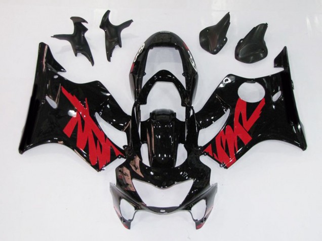 1999-2000 Gloss Black Red Decal Honda CBR600 F4 Fairings Canada