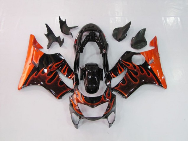 1999-2000 Orange Flame Honda CBR600 F4 Fairings Canada 1999-2000 Orange Flame Honda CBR600 F4 Fairings Canada