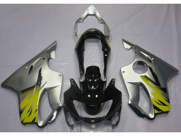 1999-2000 Silver Yellow and Black Honda CBR600 F4 Fairings Canada 1999-2000 Silver Yellow and Black Honda CBR600 F4 Fairings Canada