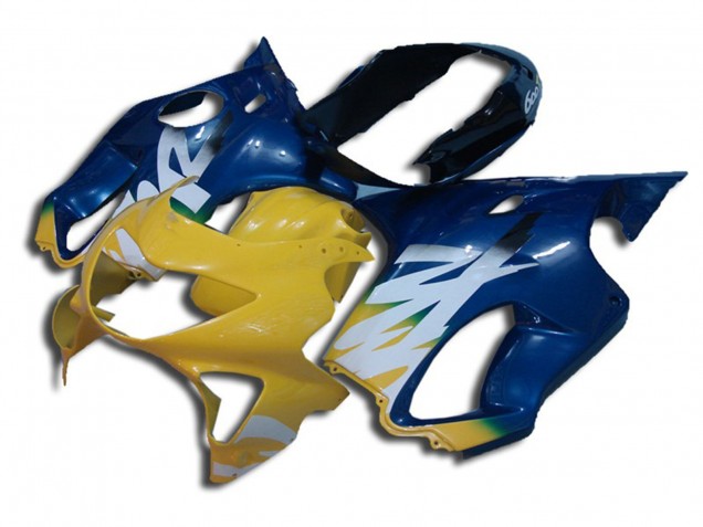 1999-2000 Yellow and Blue Honda CBR600 F4 Fairings Canada 1999-2000 Yellow and Blue Honda CBR600 F4 Fairings Canada