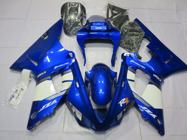 2000-2001 Blue and White Yamaha R1 Fairings Canada 2000-2001 Blue and White Yamaha R1 Fairings Canada