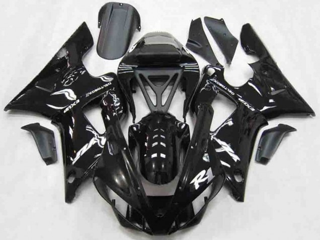2000-2001 Gloss Black Style Yamaha R1 Fairings Canada