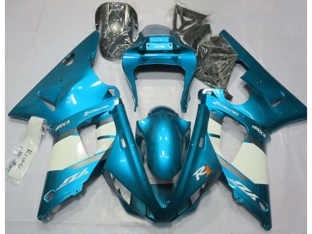 2000-2001 Light Blue & White Yamaha R1 Fairings Canada 2000-2001 Light Blue & White Yamaha R1 Fairings Canada