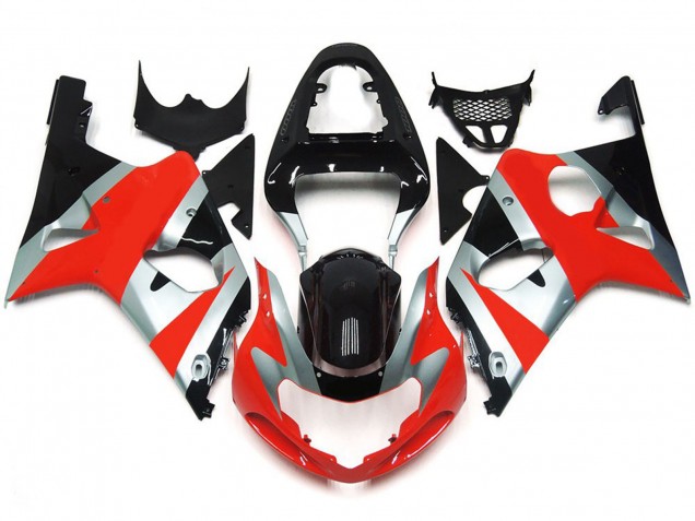 2000-2002 Gloss Red OEM style Kit Suzuki GSXR 1000 Fairings Canada
