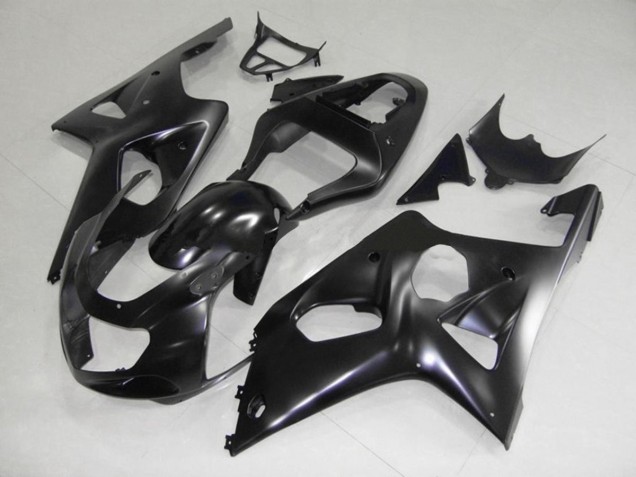 2000-2002 Matte Black Suzuki GSXR 1000 Fairings Canada 2000-2002 Matte Black Suzuki GSXR 1000 Fairings Canada