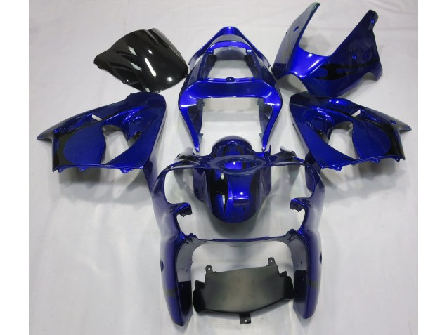 2000-2002 Metallic Blue Kawasaki ZX6R Fairings Canada 2000-2002 Metallic Blue Kawasaki ZX6R Fairings Canada
