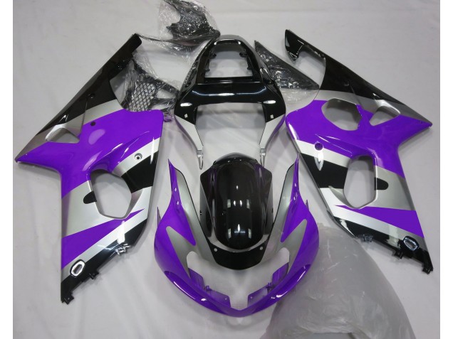 2000-2002 Purple Silver OEM Style Suzuki GSXR 1000 Fairings Canada