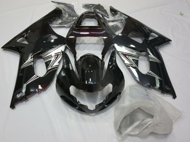 2001-2003 Black Silver Suzuki GSXR 600-750 Fairings Canada