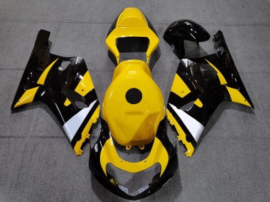 2001-2003 Black and Yellow Suzuki GSXR 600-750 Fairings Canada