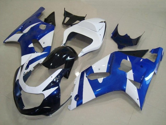 2001-2003 Blue and White OEM Style Suzuki GSXR 600-750 Fairings Canada 2001-2003 Blue and White OEM Style Suzuki GSXR 600-750 Fairings Canada