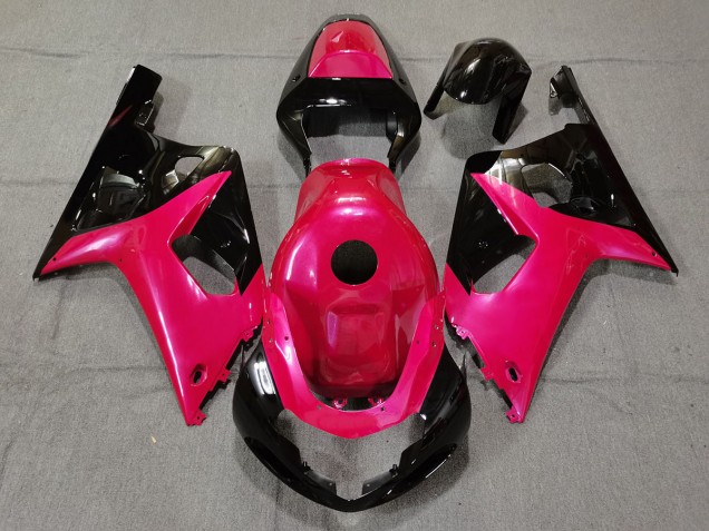2001-2003 Gloss Pink and Black Suzuki GSXR 600-750 Fairings Canada 2001-2003 Gloss Pink and Black Suzuki GSXR 600-750 Fairings Canada