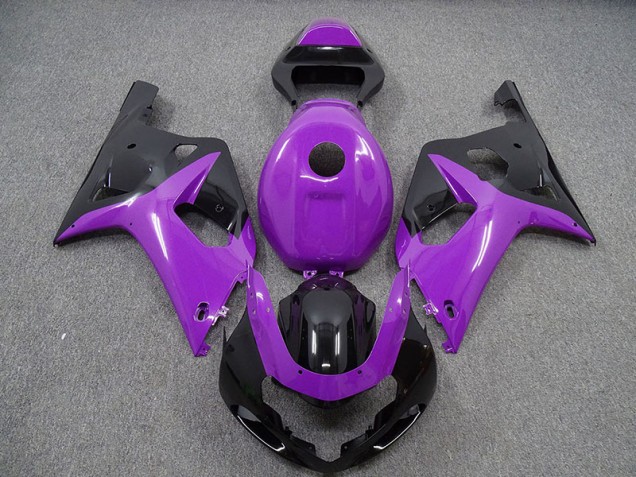 2001-2003 Gloss Purple and Black Suzuki GSXR 600-750 Fairings Canada