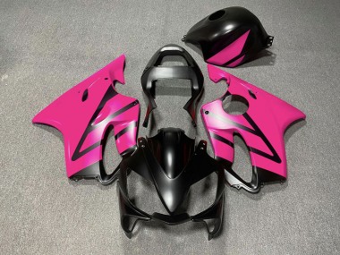 2001-2003 Matte Black and Pink Honda CBR600 F4i Fairings Canada
