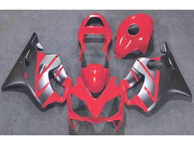 2001-2003 Red and Matte Silver Honda CBR600 F4i Fairings Canada