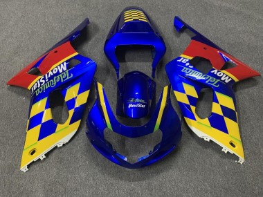 2001-2003 Telefonica Suzuki GSXR 600-750 Fairings Canada
