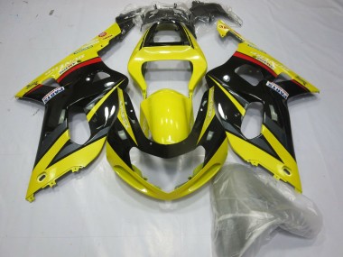 2001-2003 Yellow Black and Grey Suzuki GSXR 600-750 Fairings Canada