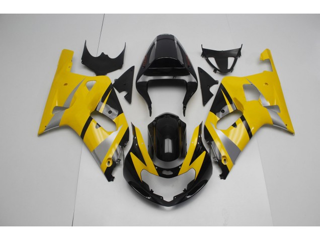 2001-2003 Yellow and Black Suzuki GSXR 600-750 Fairings Canada 2001-2003 Yellow and Black Suzuki GSXR 600-750 Fairings Canada