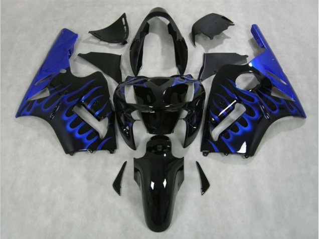 2002-2005 Blue Flame Kawasaki ZX12R Fairings Canada