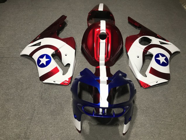 2002-2005 Captain America Kawasaki ZX12R Fairings Canada