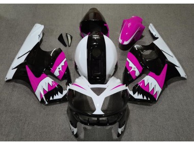 2002-2005 Pink Shark Kawasaki ZX12R Fairings Canada