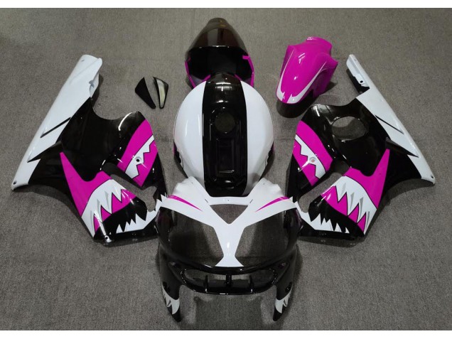 2002-2005 Pink Shark Kawasaki ZX12R Fairings Canada