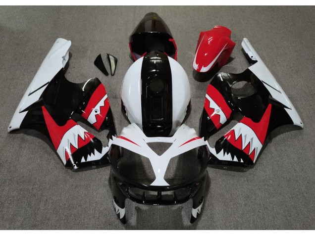 2002-2005 Red Shark Kawasaki ZX12R Fairings Canada