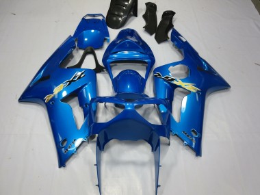 2003-2004 Blue Ninja Kawasaki ZX6R Fairings Canada