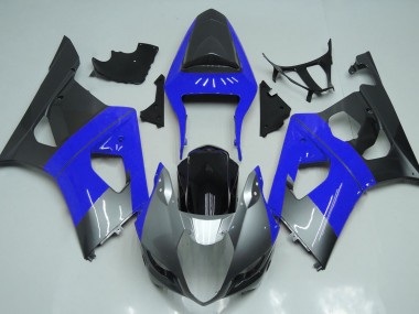 2003-2004 Blue Silver and Black Suzuki GSXR 1000 Fairings Canada