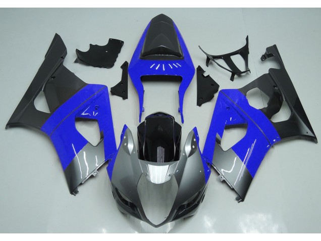 2003-2004 Blue Silver and Black Suzuki GSXR 1000 Fairings Canada